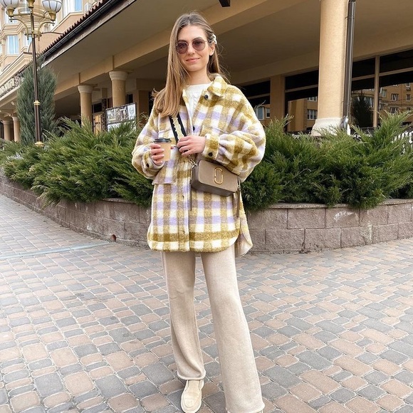 𝗡𝗪𝗧 𝗭𝗮𝗿𝗮 • Oversized Plaid Overshirt - Picture 10 of 16